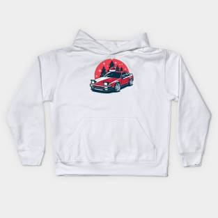 RED 180SX CHRISTMAS EDITION Kids Hoodie